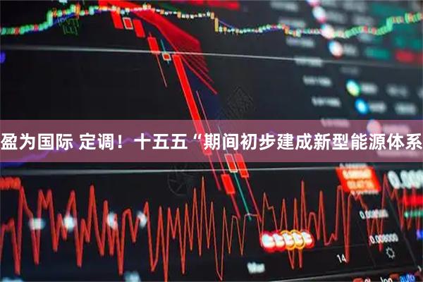 盈为国际 定调！十五五“期间初步建成新型能源体系
